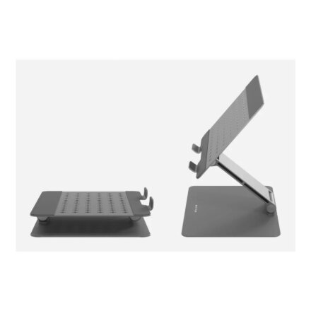 Hyper Desk Mount , HyperSpace Ergonomic Adjustable Laptop Stand , Height adjustment , 16 , Gray