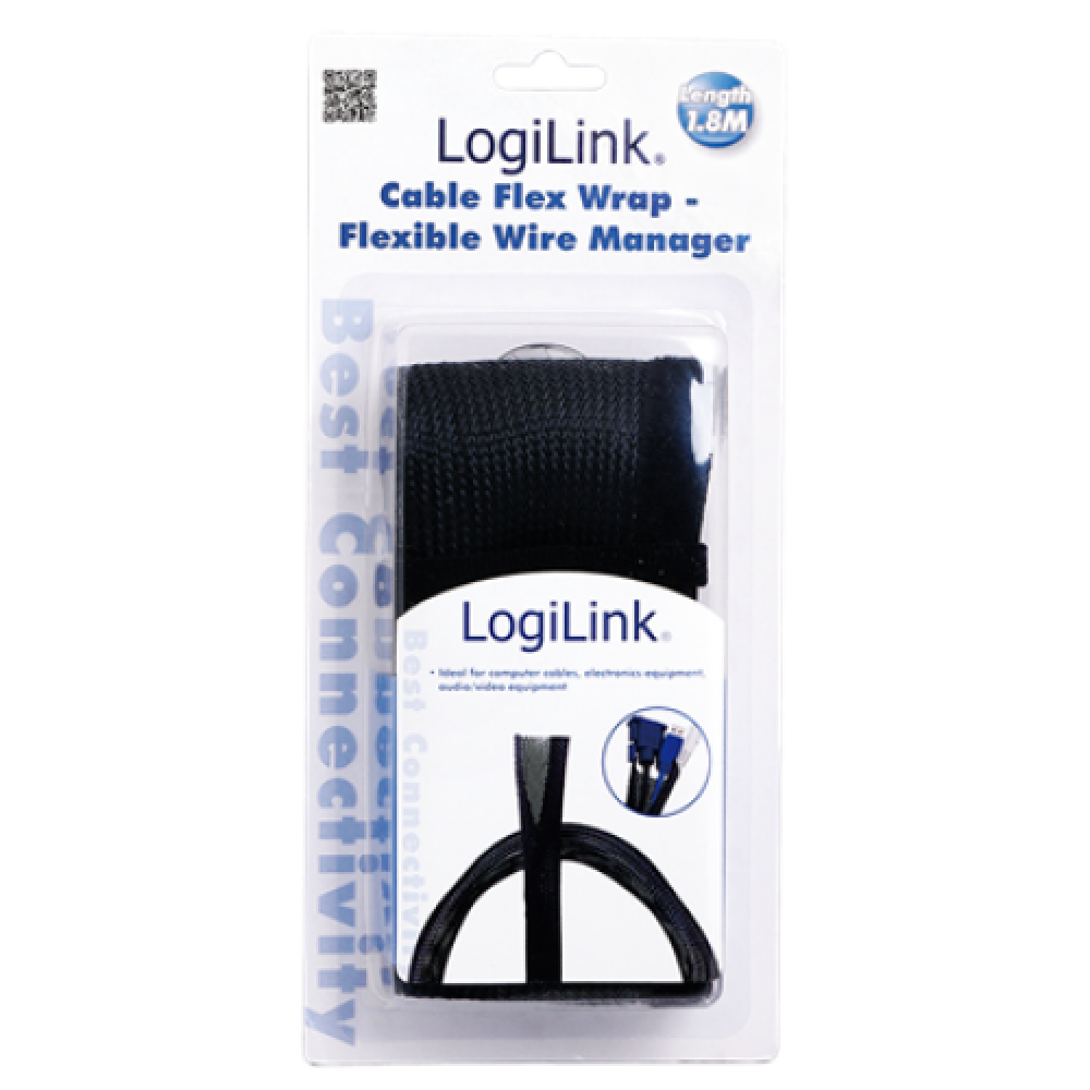 Logilink , Cable Flex Wrap , KAB0006 , 1.8 m