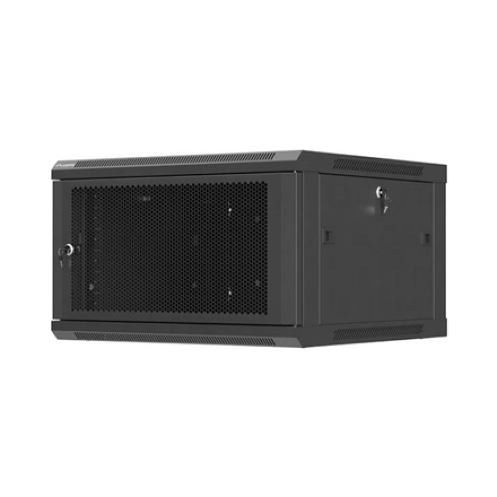 Lanberg Wall mounted installation cabinet 19 6U 600X600 , WF01-6606-23B , Black