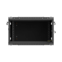 Lanberg Wall mounted installation cabinet 19 6U 600X600 , WF01-6606-23B , Black