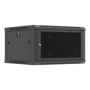 Lanberg Wall mounted installation cabinet 19 6U 600X600 , WF01-6606-23B , Black