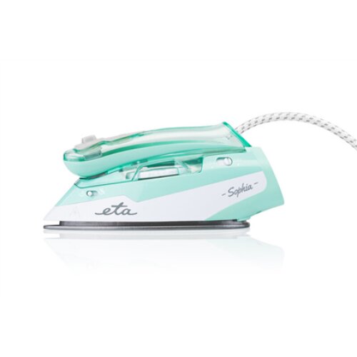 ETA , ETA127190000 Sophia , Steam Travel Iron , 1100 W , Water tank capacity 80 ml , Continuous steam 30 g/min , Steam boost performance 50 g/min , Green/White
