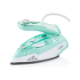 ETA , ETA127190000 Sophia , Steam Travel Iron , 1100 W , Water tank capacity 80 ml , Continuous steam 30 g/min , Steam boost performance 50 g/min , Green/White