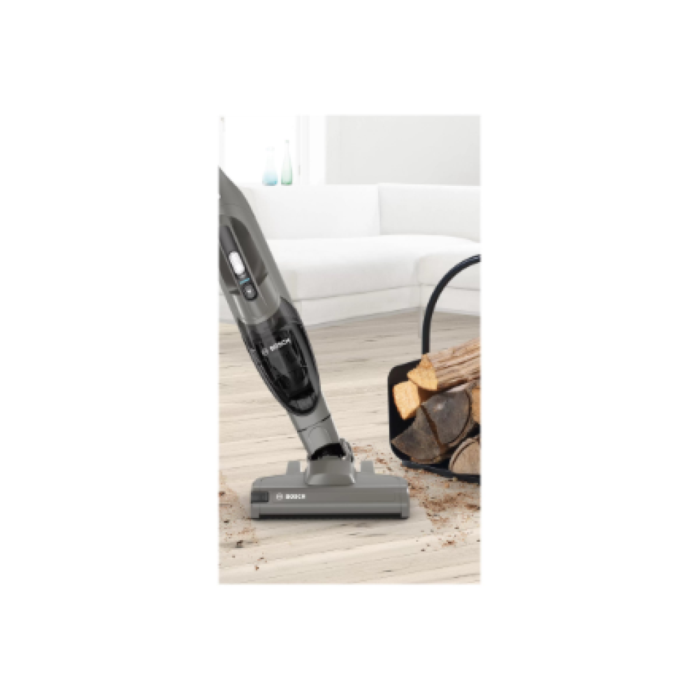 Bosch , Vacuum cleaner , Readyyy Serie 2 BBHF214G , Cordless operating , Handstick and Handheld , - W , 14.4 V , Operating time (max) 35 min , Grey , Warranty 24 month(s) , Battery warranty 24 month(s)