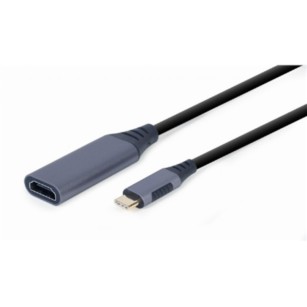 Cablexpert USB Type-C to HDMI display adapter, Space grey , A-USB3C-HDMI-01