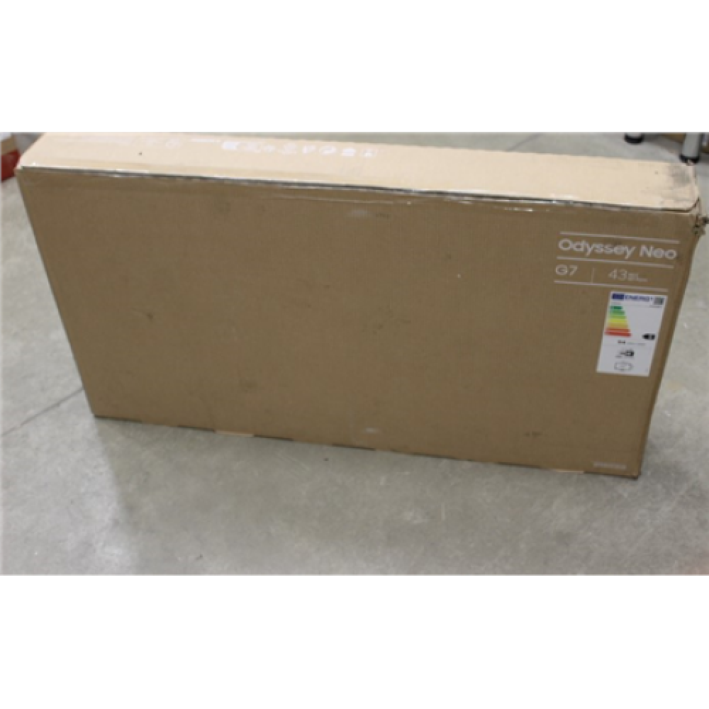 SALE OUT. , Samsung , Odyssey Neo G7 G70NC , LS43CG700NUXEN , 43 , VA , UHD , 16:9 , 1 ms , 400 cd/m² , Black/White , DAMAGED PACKAGING , HDMI ports quantity 2 , 144 Hz