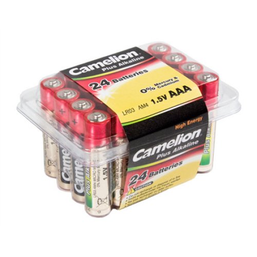 Camelion , LR03-PB24 , AAA/LR03 , Plus Alkaline , 24 pc(s)