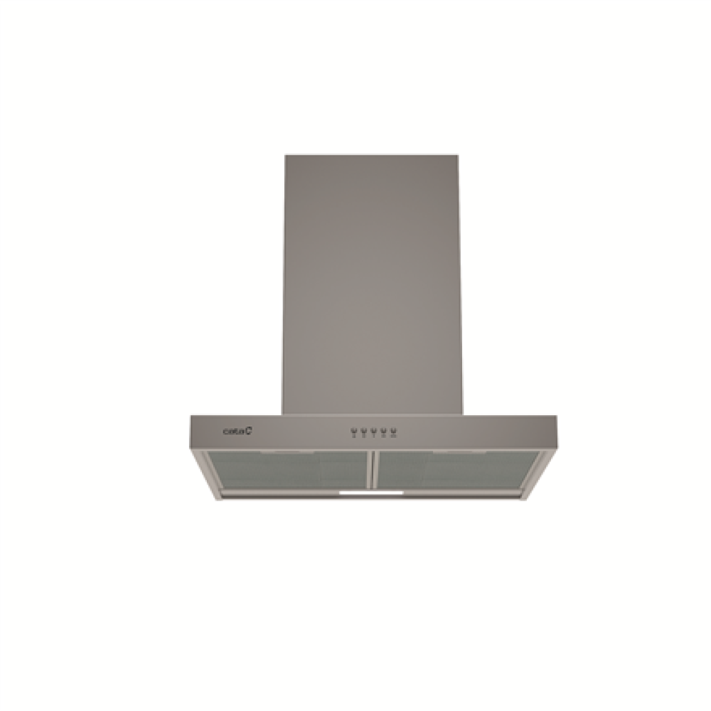02060602 CATA Hood , S PLUS 6010 X , Wall mounted , Energy efficiency class C , Width 60 cm , 637 m³/h , Mechanical , LED , Inox