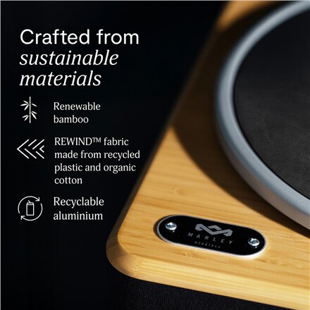 Marley Turntable , Stir It Up Wireless 2 , Bluetooth Out
