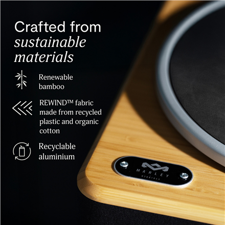 Marley Turntable , Stir It Up Wireless 2 , Bluetooth Out