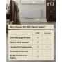 Mill Invisible Smart WiFi Heater , PA1000WIFI4 , Panel Heater , 1000 W , Suitable for rooms up to 12-16 m² , White , IPX4