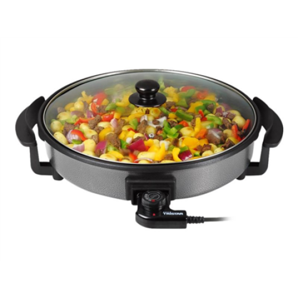 Tristar , Multifunctional grill pan , PZ-2964 , Diameter 40 cm , Grill , 1500 W , Lid included , Fixed handle , Black