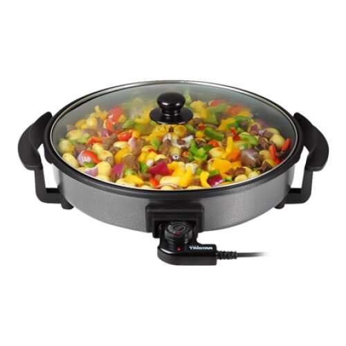 Tristar , Multifunctional grill pan , PZ-2964 , Diameter 40 cm , Grill , 1500 W , Lid included , Fixed handle , Black
