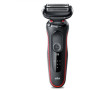 Braun , Shaver , 51-R1000s , Operating time (max) 50 min , Wet & Dry , Black/Red