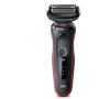 Braun , Shaver , 51-R1000s , Operating time (max) 50 min , Wet & Dry , Black/Red