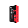 Braun , Shaver , 51-R1000s , Operating time (max) 50 min , Wet & Dry , Black/Red