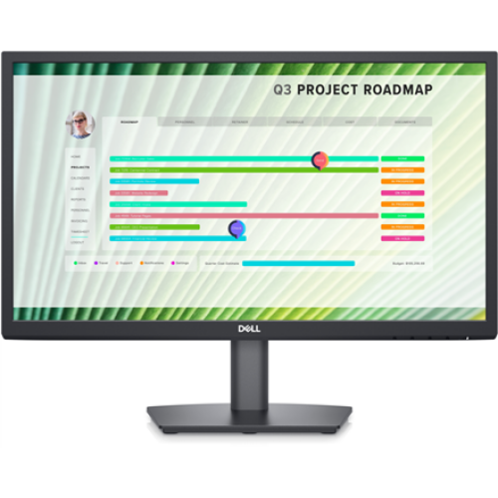 Dell LCD Monitor E2223HV 21.5 VA FHD 16:9 8 ms 250 cd/m² Black 60 Hz