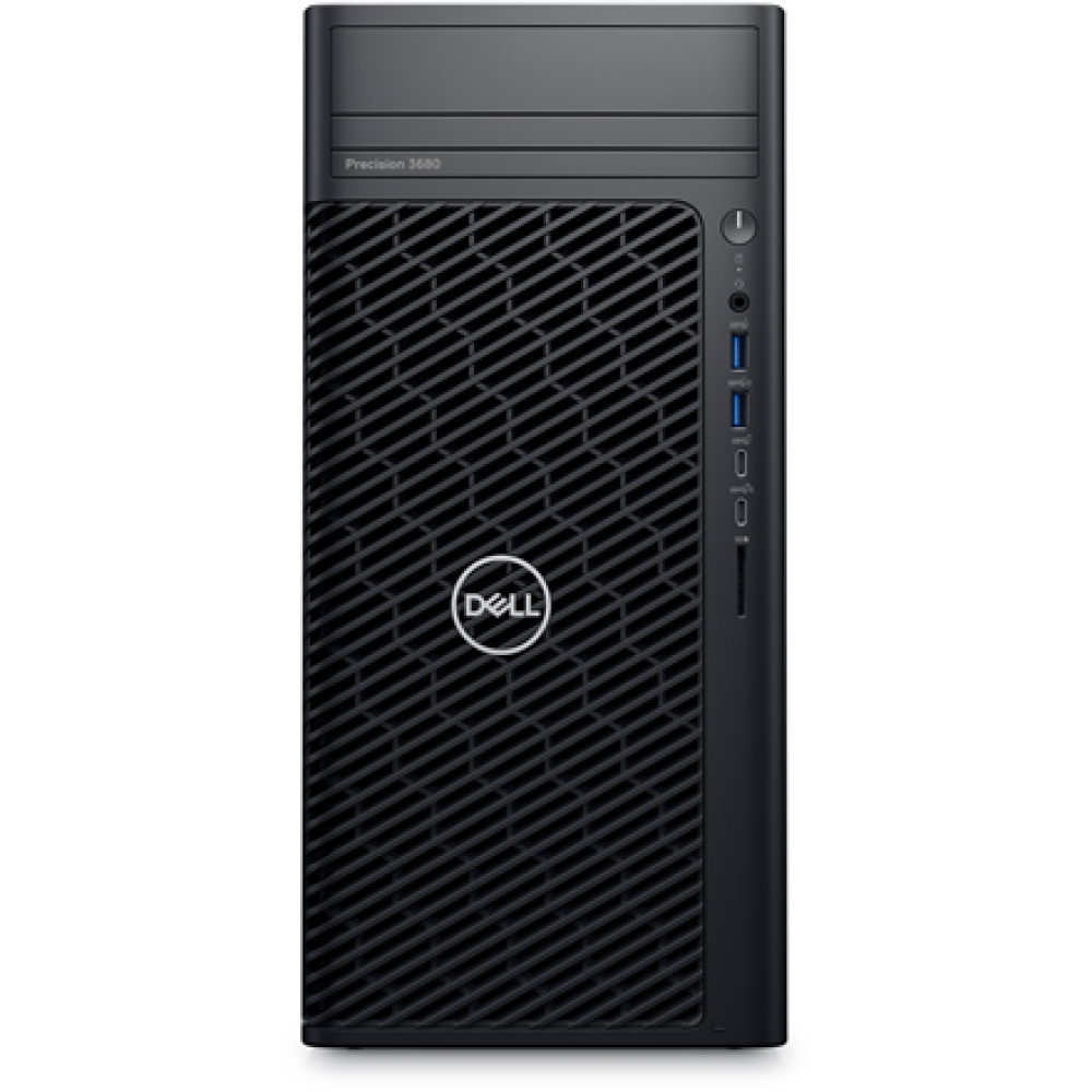 Dell Precision , 3680 , Desktop , Tower , Intel Core i9 , i9-14900 , Internal memory 32 GB , DDR5 , Solid-state drive capacity 1000 GB , NVIDIA GeForce RTX 4080 Super , No Optical Drive , Keyboard language No keyboard , Windows 11 Pro , Warranty 36 month(
