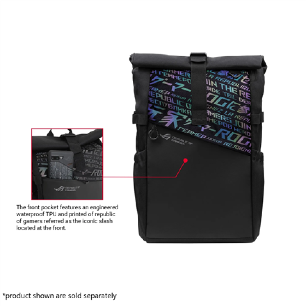 Asus BP4701 ROG BACKPACK/15_17 , Asus BP4701 , Notebook carrying backpack , Fits up to size 17 , Backpack , Black