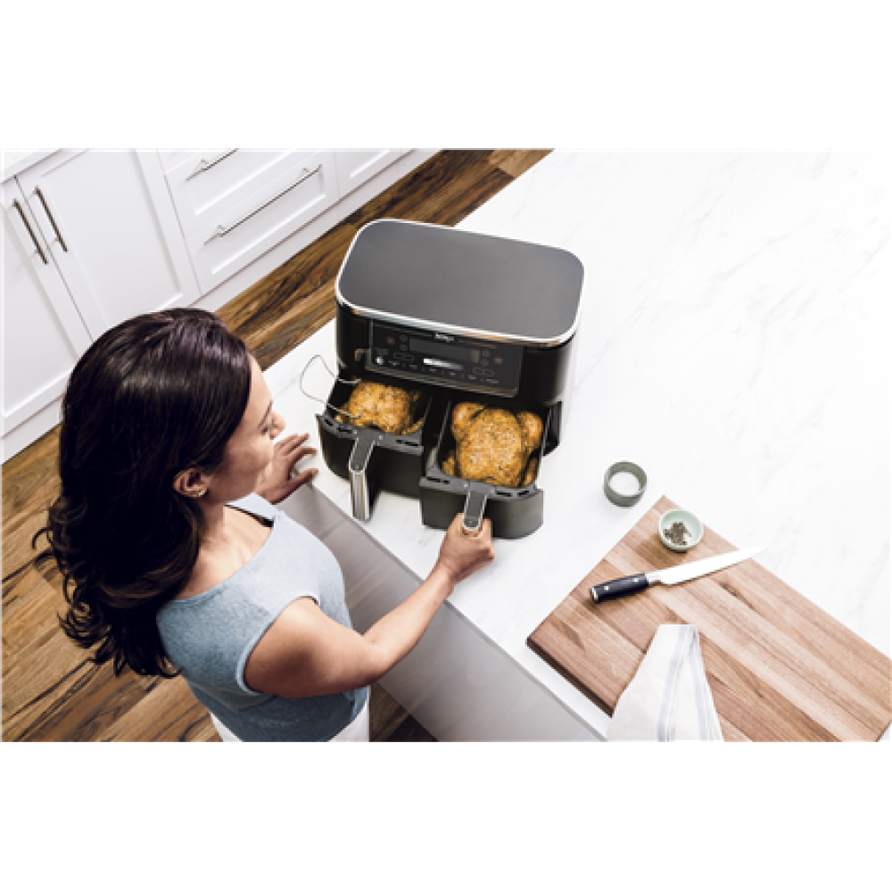 NINJA , Airfryer , AF451EU Foodi MAX Dual Zone , Power 2470 W , Capacity 9.5 L , Black