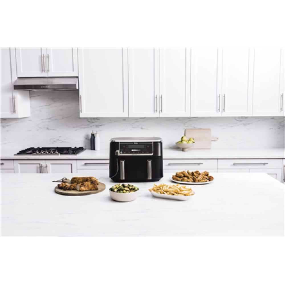 NINJA , Airfryer , AF451EU Foodi MAX Dual Zone , Power 2470 W , Capacity 9.5 L , Black