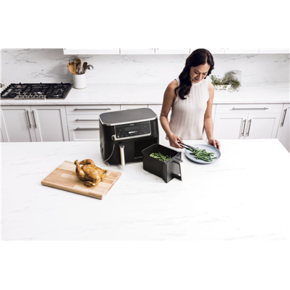 NINJA , Airfryer , AF451EU Foodi MAX Dual Zone , Power 2470 W , Capacity 9.5 L , Black