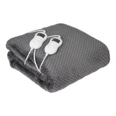 Camry , Electric Heated Blanket , CR 7417 , Number of heating levels 8 , Number of persons 2 , Washable , Remote control , Coral fleece/Polyester , 60 W , Grey Camry , Electric Heated Blanket , CR 7417 , Number of heating levels 8 , Number of persons 2 , Washable , Remote control , Coral fleece/Polyester , 60 W , Grey