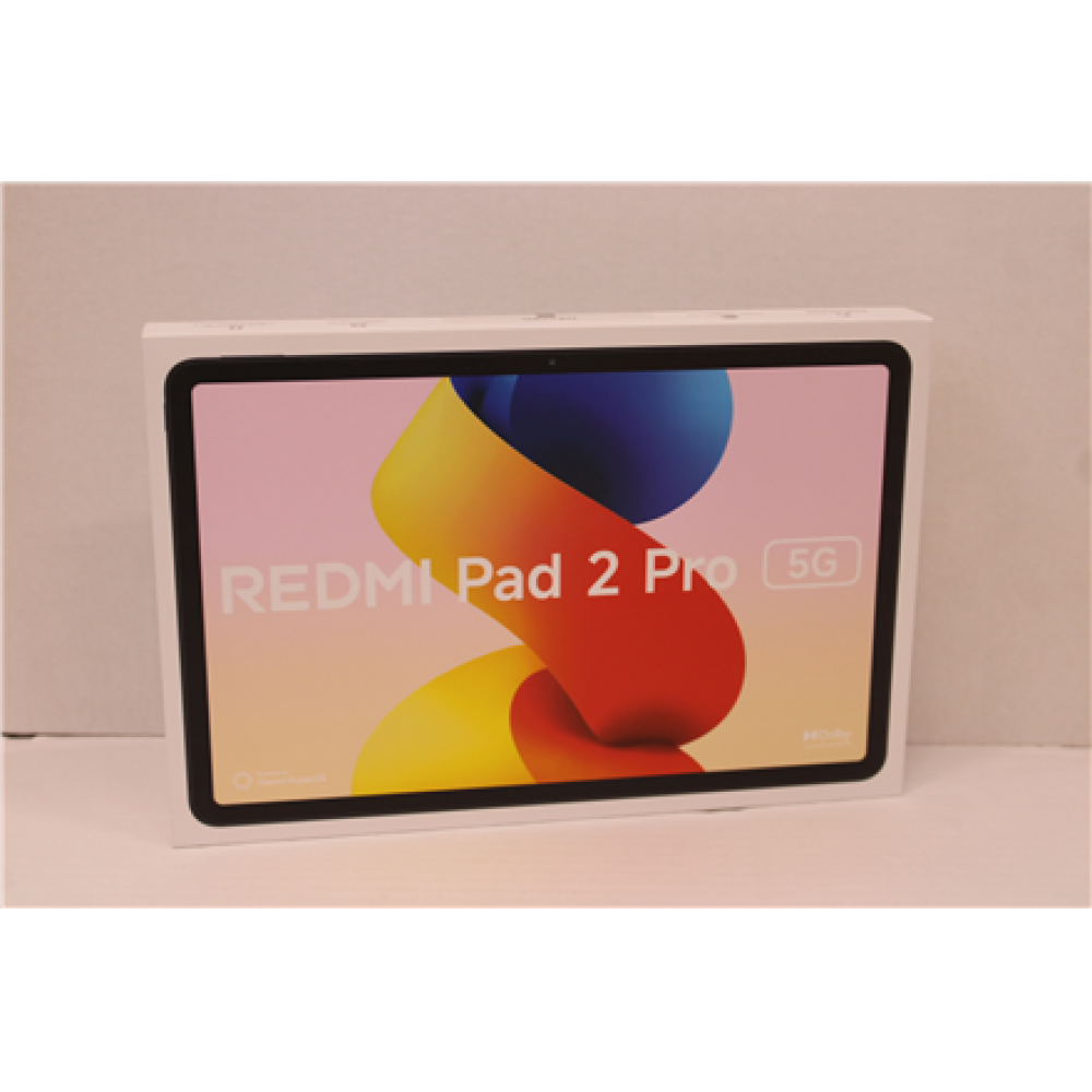 SALE OUT. Xiaomi Redmi Pad 2 Pro 5G (Graphite Gray) 12.1 IPS LCD 1600X2560/2.7GHz&2.4GHz&1.8GHz/128GB/6GB RAM/Android 15/WiFi,BT,5G,VHU6152 , Xiaomi Redmi , Pad 2 Pro 5G , 12.1 , Graphite Gray , LCD , 2560 x 1600 pixels , Qualcomm , Snapdragon 7S 