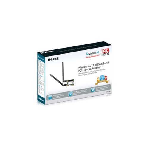 D-Link , DWA-582 Wireless 802.11n Dual Band PCIe Desktop Adapter