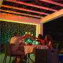 Twinkly Curtain Smart LED 400 RGBW 1.5x2.1m Transparent wire,RGB+W
