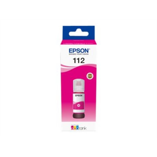 Epson 112 EcoTank Pigment , C13T06C34A , Ink Bottle , Magenta
