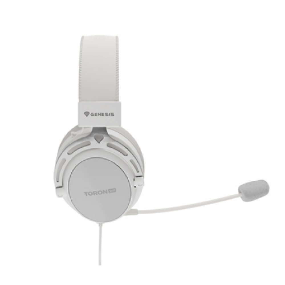 Genesis Gaming Headset , Toron 301 , Wired , Over-ear , Microphone , White