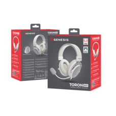 Genesis , Gaming Headset , Toron 301 , Wired , Over-Ear , Microphone , White