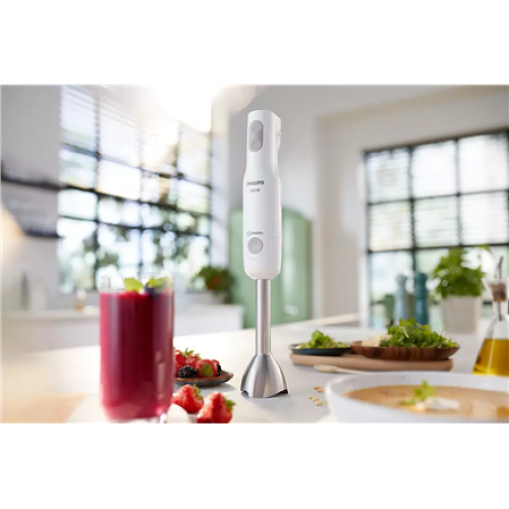 Philips Hand Blender HR2545/00 700 W, Jar material Plastic, Jar capacity 1 L, White