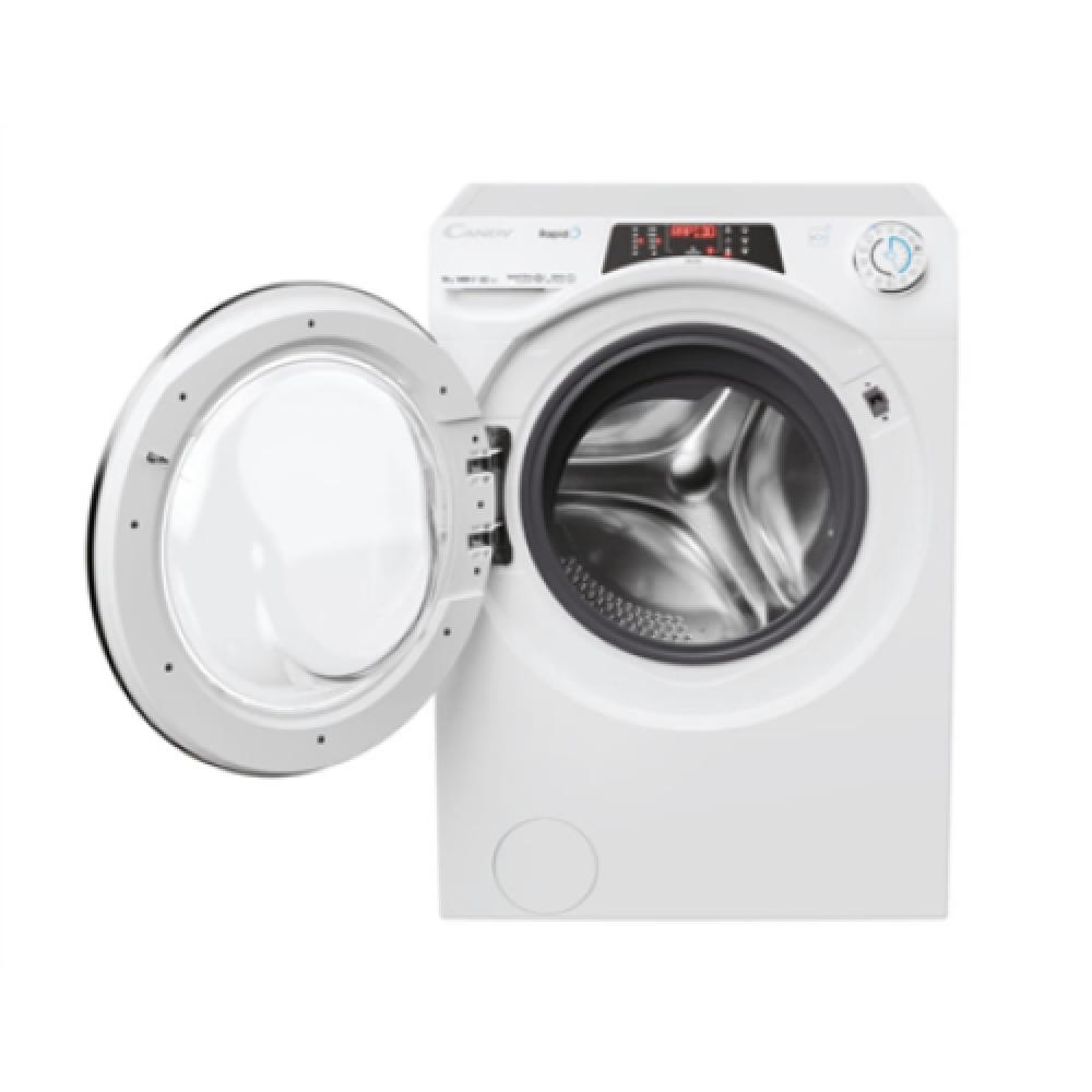 Candy , Washing Machine , RO 4106DWMC7/1-S , Energy efficiency class A , Front loading , Washing capacity 10 kg , 1400 RPM , Depth 58 cm , Width 60 cm , TFT , Steam function , White