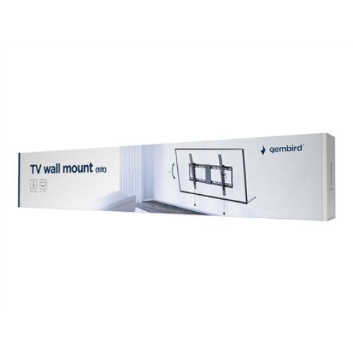 Gembird , Wall mount , Tilt , 37-80 , Maximum weight (capacity) 70 kg , Black