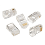 Cablexpert , Modular plug 8P8C for solid LAN cable CAT5, UTP, 10 pcs. per bag