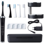 Panasonic , Toothbrush , EW-DP52-K803 , Rechargeable , For adults , Number of brush heads included 5 , Number of teeth brushing modes 5 , Sonic technology , Black