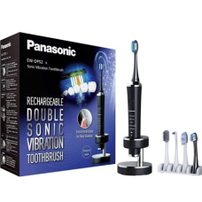Panasonic , Toothbrush , EW-DP52-K803 , Rechargeable , For adults , Number of brush heads included 5 , Number of teeth brushing modes 5 , Sonic technology , Black