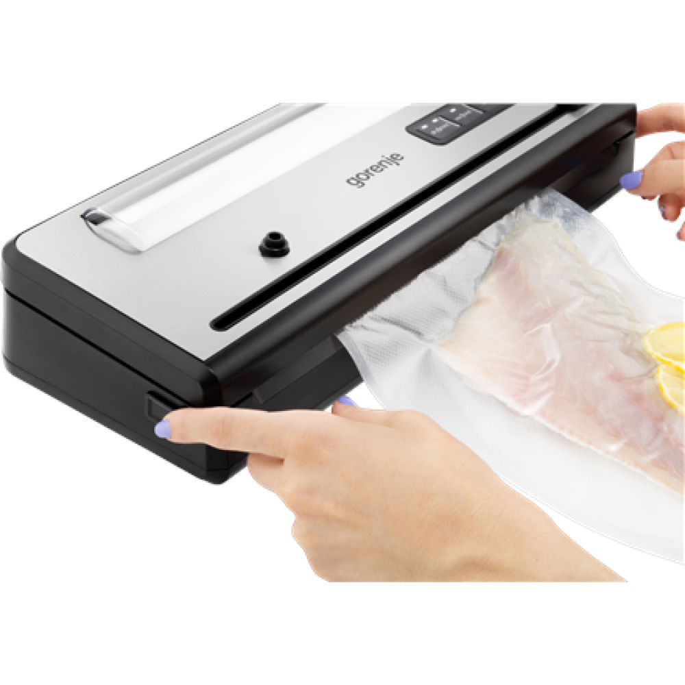 Gorenje Vacuum sealer , VS110BE , Power 110 W , Black/Silver