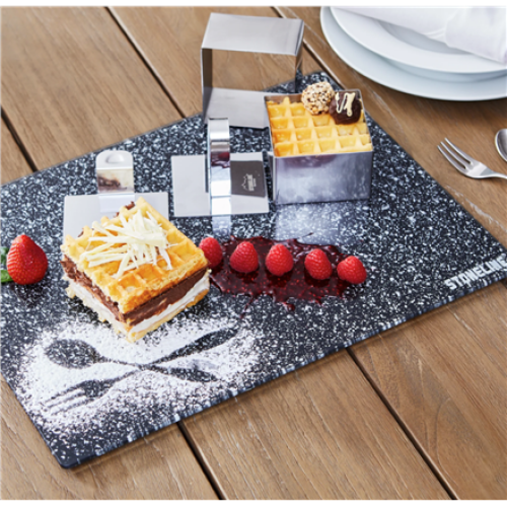 Stoneline Glass Cutting Board Set, Non-Slip, 2 pcs Stoneline