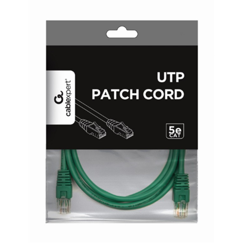Cablexpert , CAT5e UTP Patch cord, 1m , PP12-1M/G