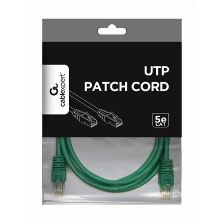 Cablexpert , CAT5e UTP Patch cord, 1m , PP12-1M/G
