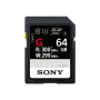 Sony , SF64TG , 64 GB , MicroSDXC , Flash memory class 10