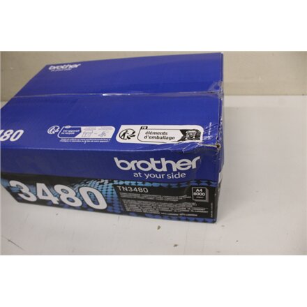 SALE OUT. Brother TN-3480 , Toner Cartridge , Black , DAMAGED PACKAGING