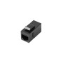 Lanberg , Feed-Through Keystone Connector RJ45 to RJ45 CAT.5E UTP , KSU5-3000