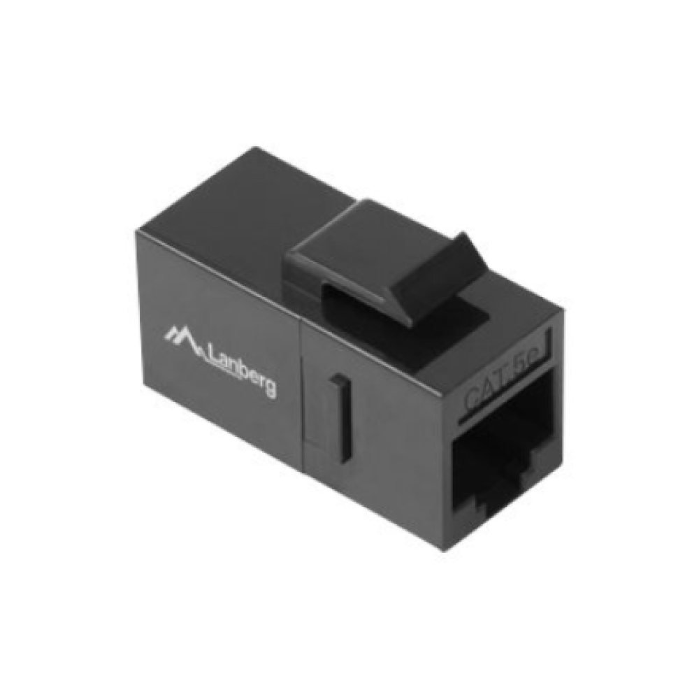 Lanberg , Feed-Through Keystone Connector RJ45 to RJ45 CAT.5E UTP , KSU5-3000