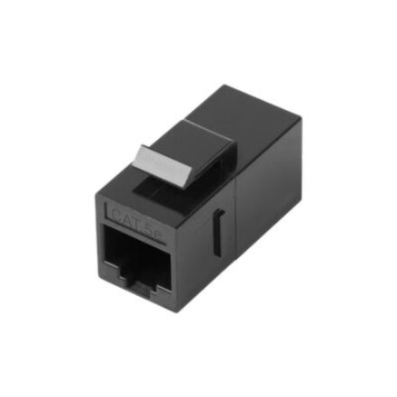 Lanberg , Feed-Through Keystone Connector RJ45 to RJ45 CAT.5E UTP , KSU5-3000