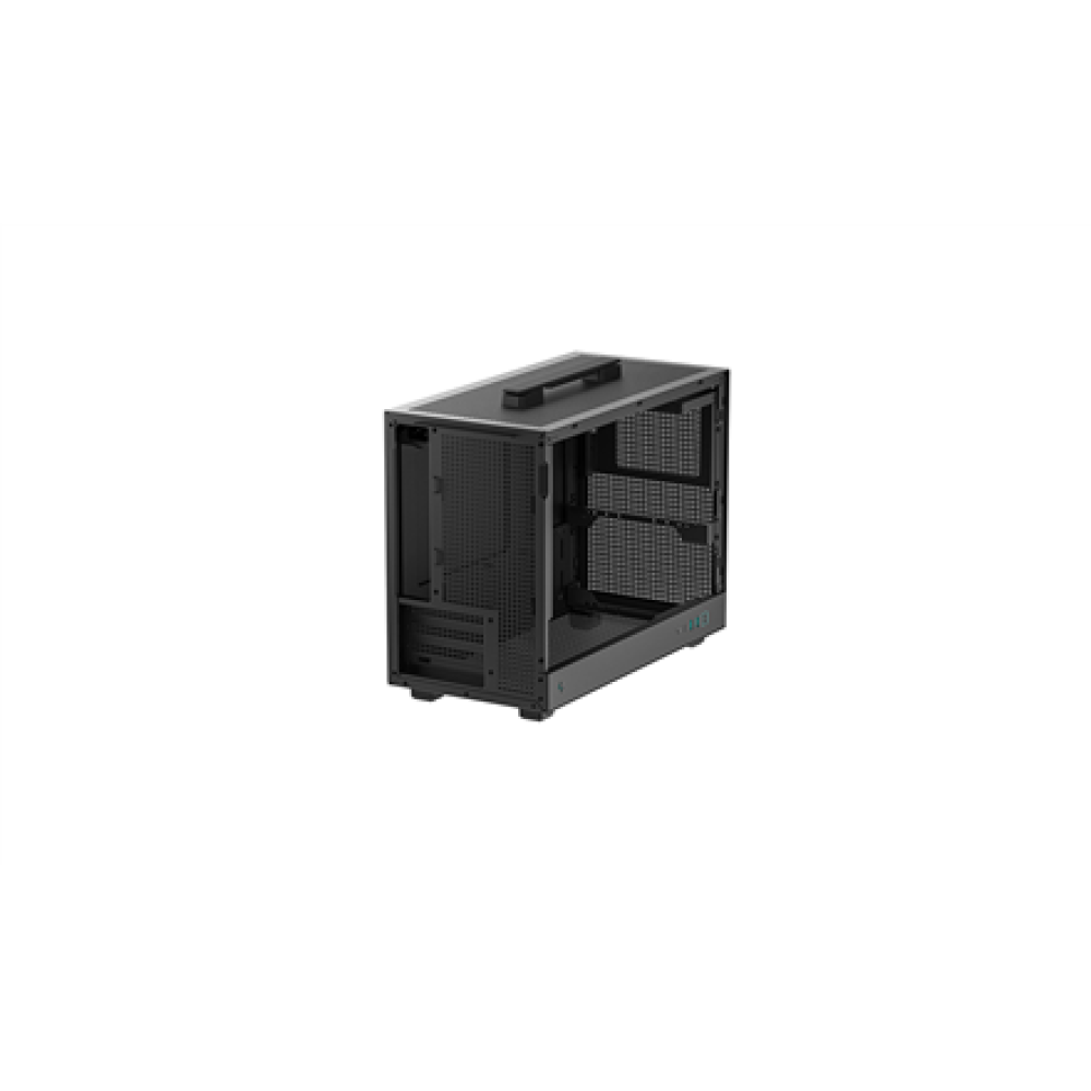 Deepcool Case , CH160 Plus , Black , Mini-ITX , Power supply included No