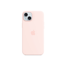 Apple , Silicone Case with MagSafe , Case with MagSafe , Apple , iPhone 15 Plus , Silicone , Light Pink